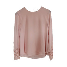 MyHailys Damen Bluse Rosa 100% Baumwolle Lang...