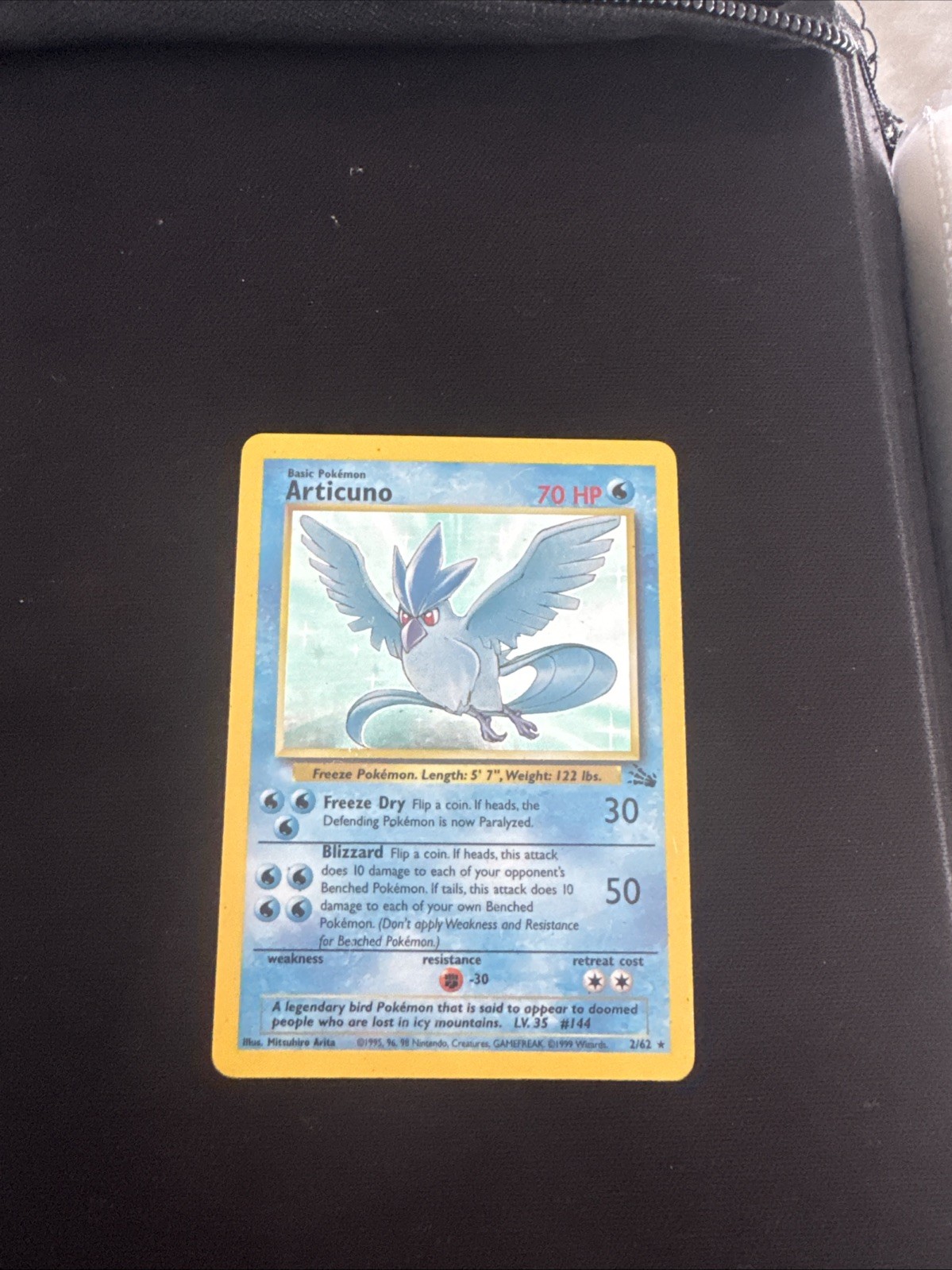 Articuno 2/62 Fossil Holo
