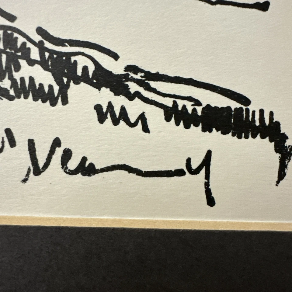 Maurice Vlaminck "Les Challonges" original lithograph 1957 By Andre Sauret? - image 4 of 4