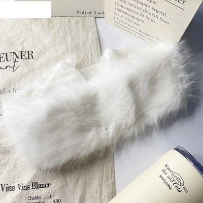 Fell-Headband Winter Stirnband Damen Mädchen warm Windproof