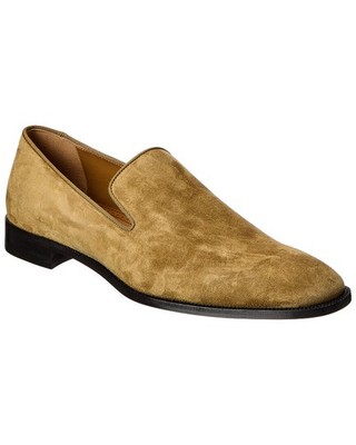 Christian Louboutin Men’s Tan Suede Slip-On Loafers Loafers & slip-ons - Christian Louboutin main image 2