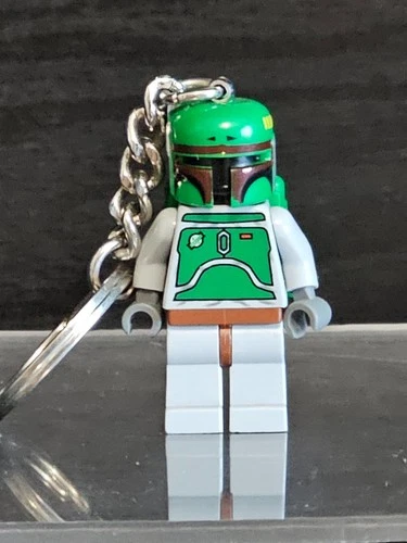 STAR WARS LEGO BOBA FETT KEY CHAIN OLD VINTAGE