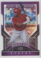 2015 Panini Elite Extra Edition Status Purple Die-Cut /150 Magneuris Sierra 0q3