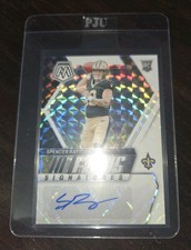2024 Mosaic In Focus Signatures White Prizm 23/25 Spencer Rattler Rookie Auto RC