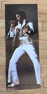 Elvis Concert / Tour Poster / Roadshow Merchandise / 1975 / Direct From Memphis