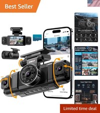Advanced N5 4-Channel Dash Camera with 5G WiF...