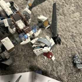 LEGO Ninjago Titanium Dragon 70748 NEAR Complete Set w/Box & Minifigures