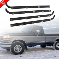 Weather Strip Outside Window Moulding Trim Seal Belt For 87-97 Ford F150 - F350