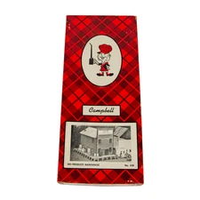 Campbell Scale Models Kit #435 Produce Warehouse HO Scale Train Structure Kit