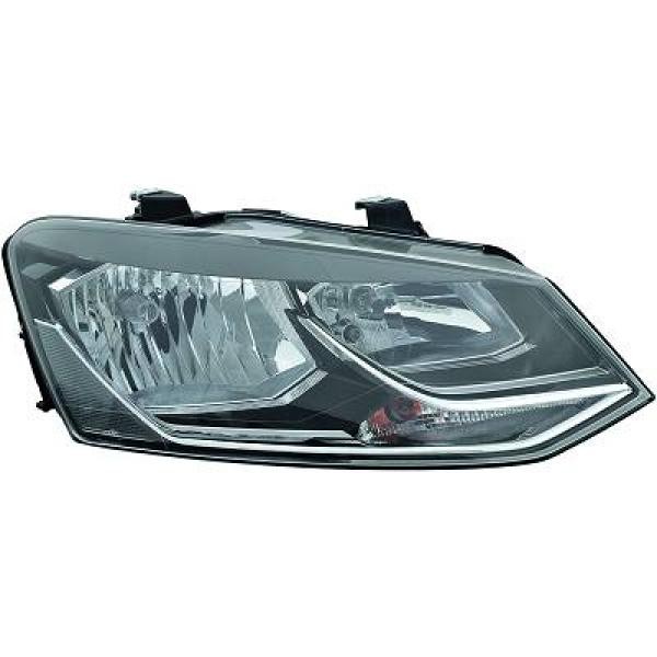 Diederichs 2207082 Hauptscheinwerfer Rechts FüR VW Polo V (6R1, 6C1) 2014-2017-image