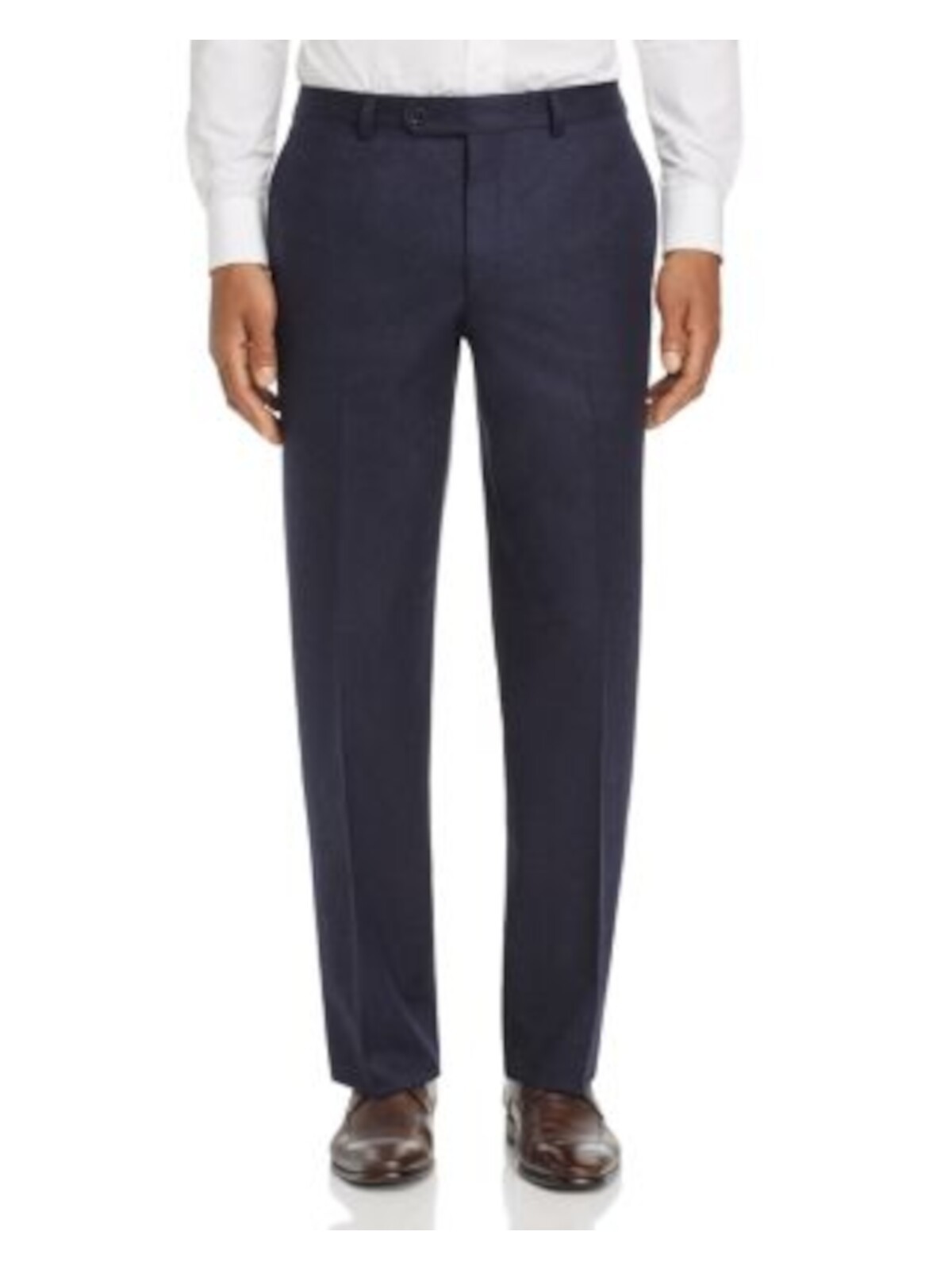 JACK VICTOR Мужской темно-синий зауженный фланелевый костюм стандартного кроя Colt с раздельными брюками 30R 6790₽