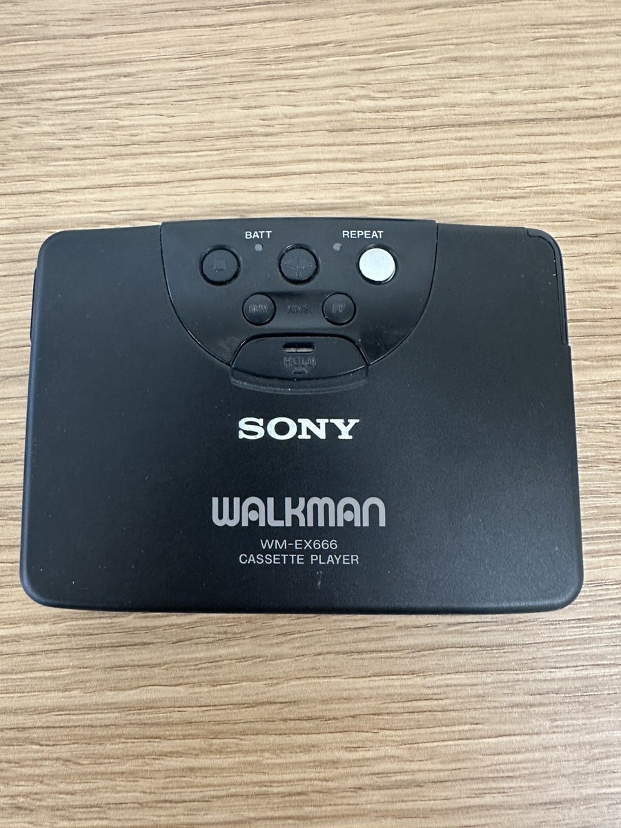 SONY WM-EX666 Working Perfectly Cassette Player Walkman with MDR