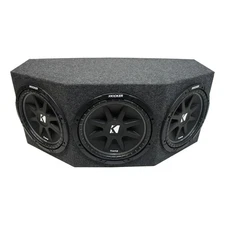 Kicker Comp C10 Triple 10" Subwoofer Loaded 1500 Watt Sub Box - Final 1.3 Ohm