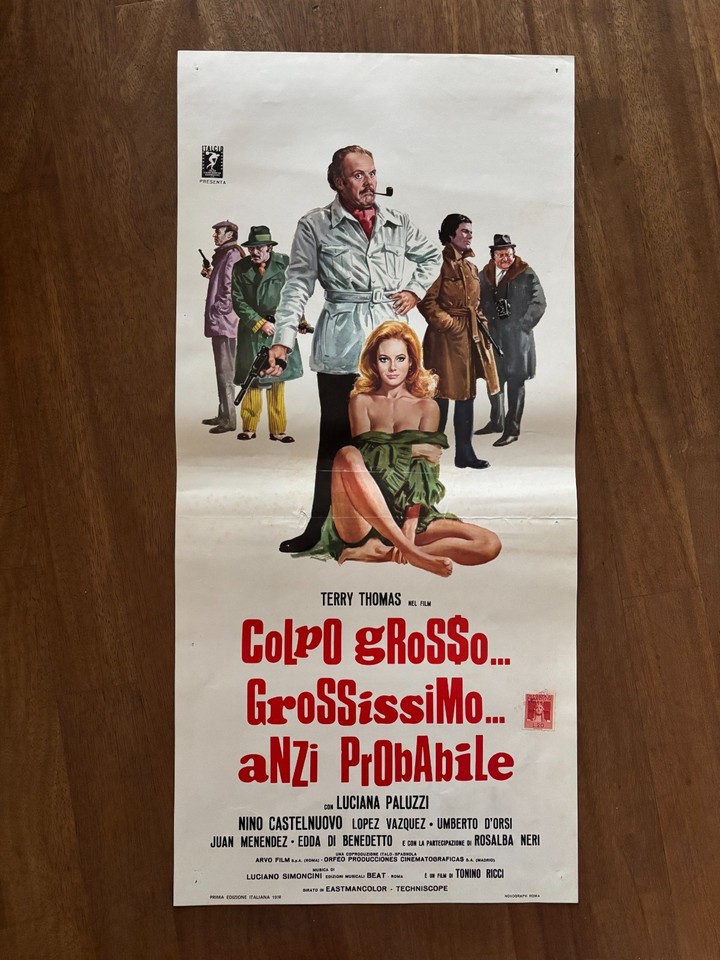 Locandina di Colpo grosso, grossissimo... anzi probabile (1972)