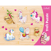 Trefl Kinderpuzzle Tierouzzle - Rahmen-Puzzle 6 Teile Ovp Ab 3 Jahren