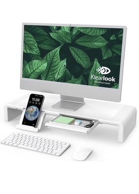 Monitor Stand Riser, Klearlook Foldable, Height Adjustable Computer Stand (105)