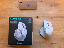 Logitech MX Master 4 Hellgrau