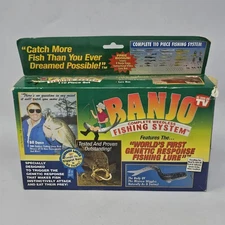 Sealed Box! Banjo Complete Weedless Fishing System 110-Pc Set. With Bonus Video.