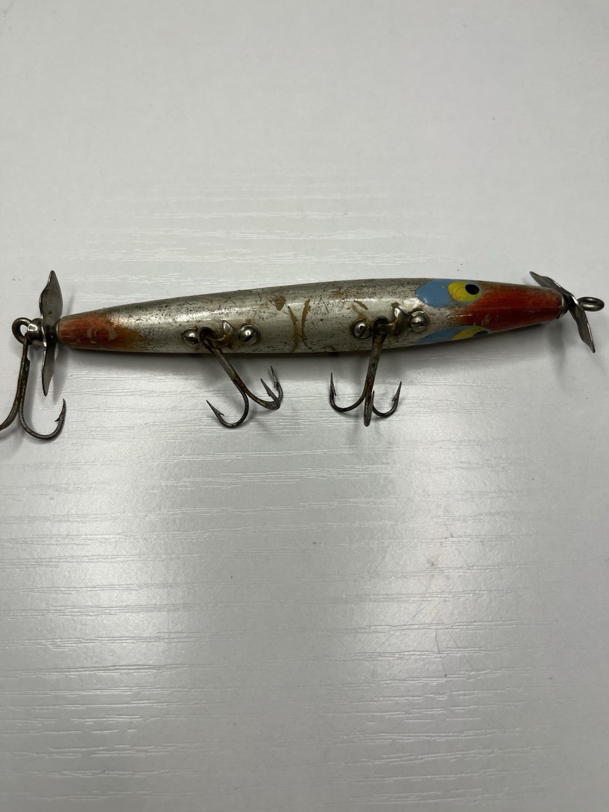 2 Leurres Vintage Smithwick Devil's Horse – Topwater Bois, Bass, Nos