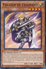 Paladin of Felgrand - SR02-EN003 - Common - 1st Edition - Near Mint