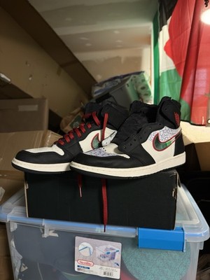 Air Jordan 1 Retro OG High A Star Is Born Sneakers Size 11(custom Drawn) Og Box
