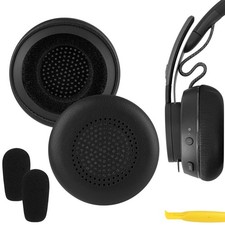 Geekria Ear Pads for Logitech Zone Wireless/Plus/900 Black