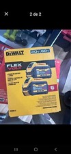 DeWALT 6Ah FLEXVOLT DCB606-2 20V/60V MAX Lithium-Ion Battery - Brand New 2-Pack
