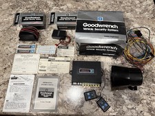 VINTAGE NOS GM VSS-300 ALARM SYSTEM 12342272 WITH FLASH PACK & SHOCK SENSOR 