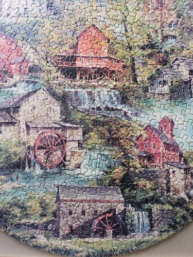 Springbok GRIST MILL Jigsaw Puzzle 500 Pcs 400PZL6043 Vintage Hallmark Pascolini - Picture 5 of 12