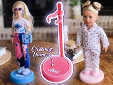 Doll Stand | 12 to 18 Inch Dolls | Customizab...