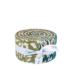 Expressions Batiks 2.5" Strip Roll in Decorator Style Cedar Stone by Riley Blake