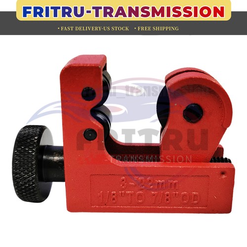 Mini Pipe Tubing Cutter 1/8" to 5/8" OD Copper Brass Aluminum Cutting HVAC Plumb