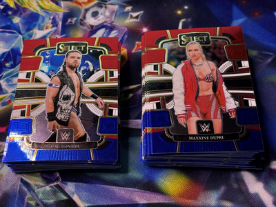 2024 Panini Select WWE RED, WHITE & BLUE BASE **YOU PICK**