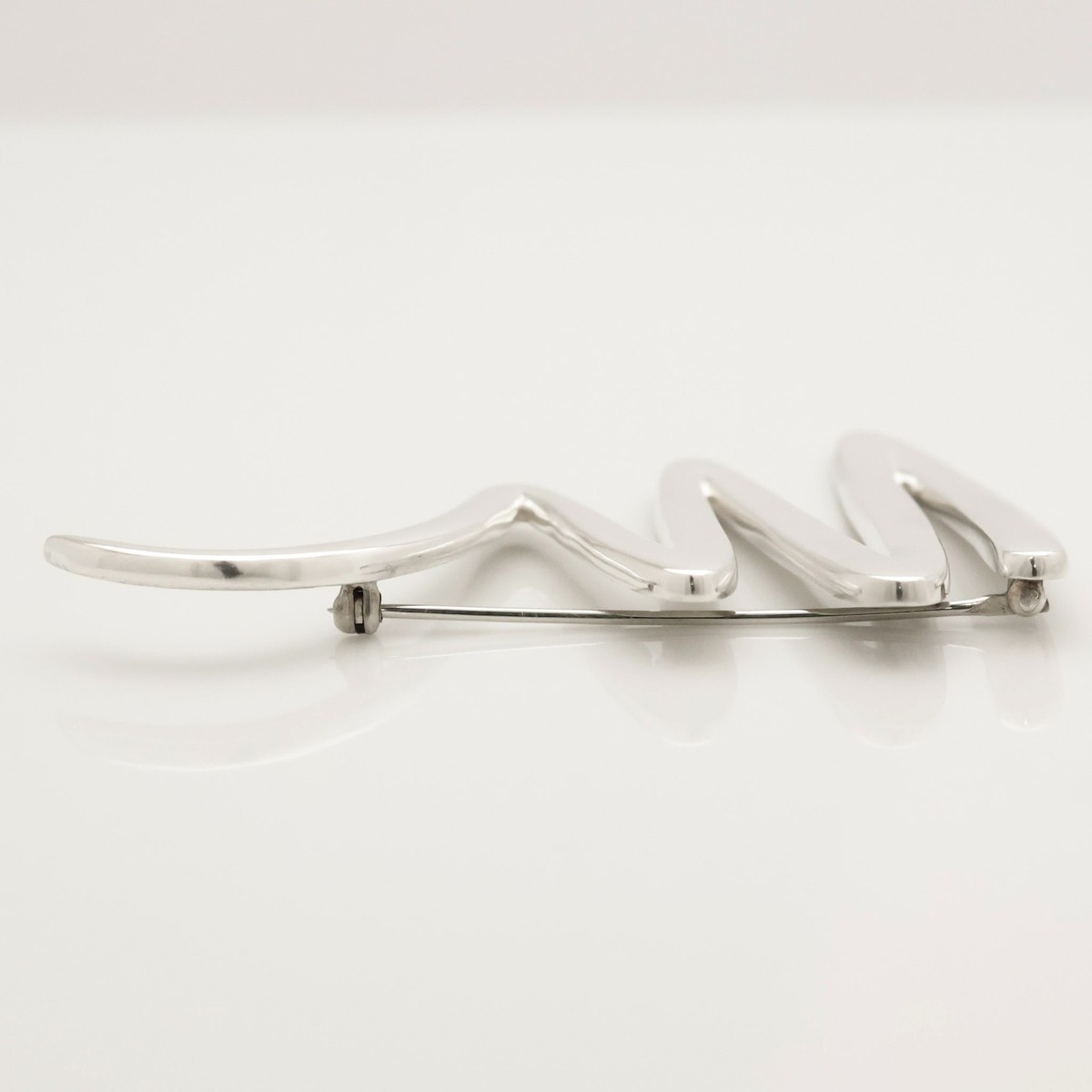 Authentic Tiffany & Co. Picasso Scribble Zig Zag Pin Brooch