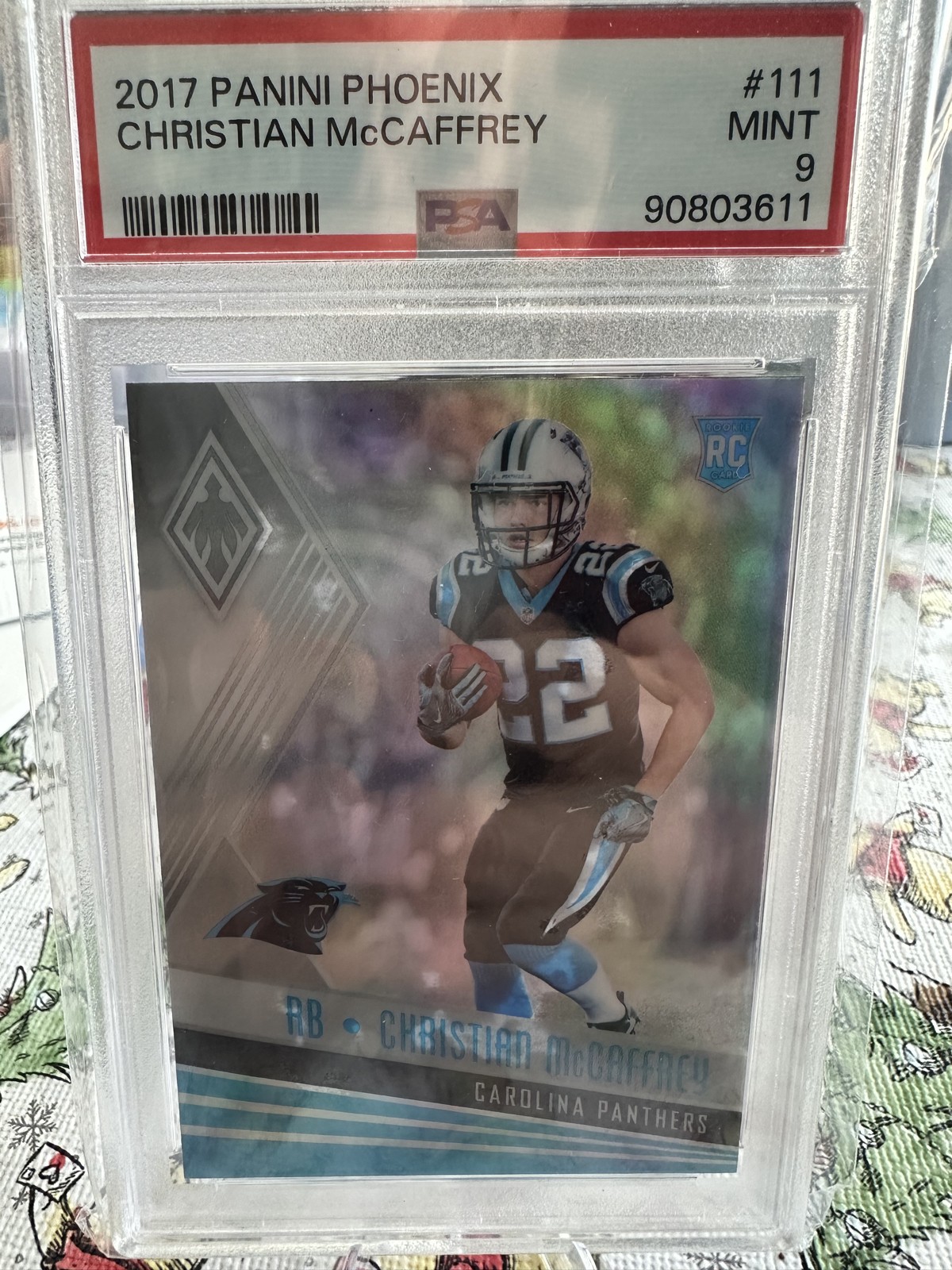 2017 Panini Phoenix - Rookies Christian McCaffrey #111 (RC)