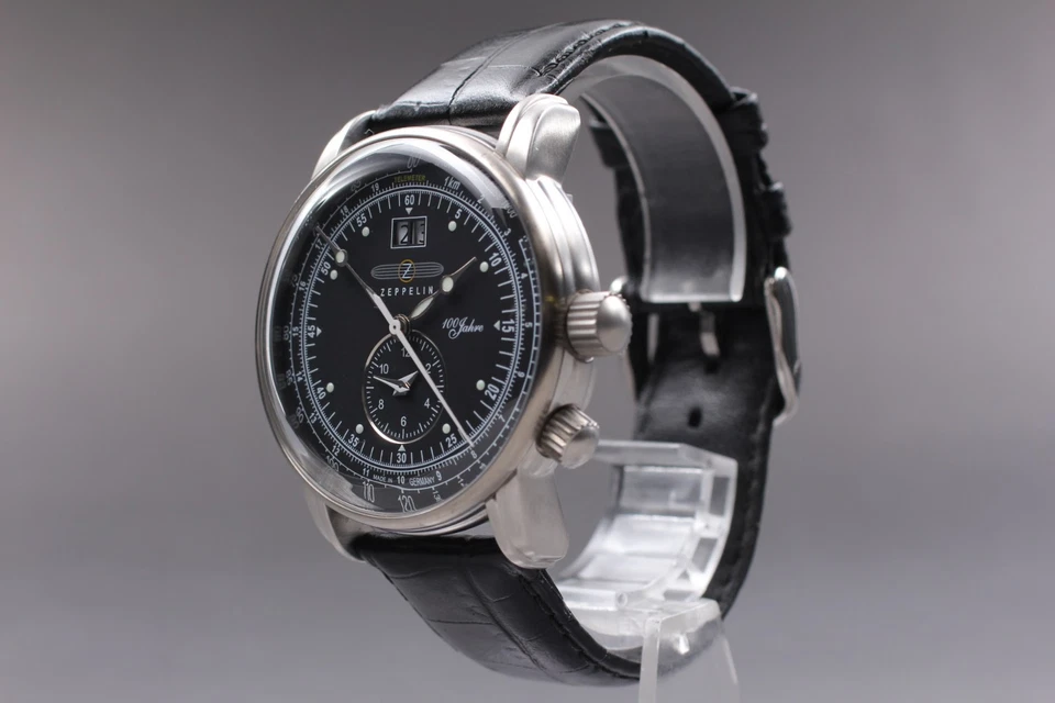 【Juego Completo Como Nuevo】 Reloj de Cuarzo Zeppelin 100 Aniversario (100 Años) 7640-2 Hombre Foto 4 de 4