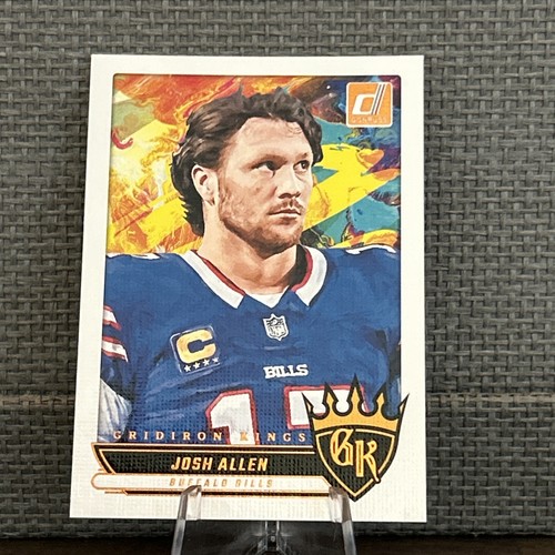 Josh Allen #GK-JAN 2025 Panini Donruss Gridiron Kings card