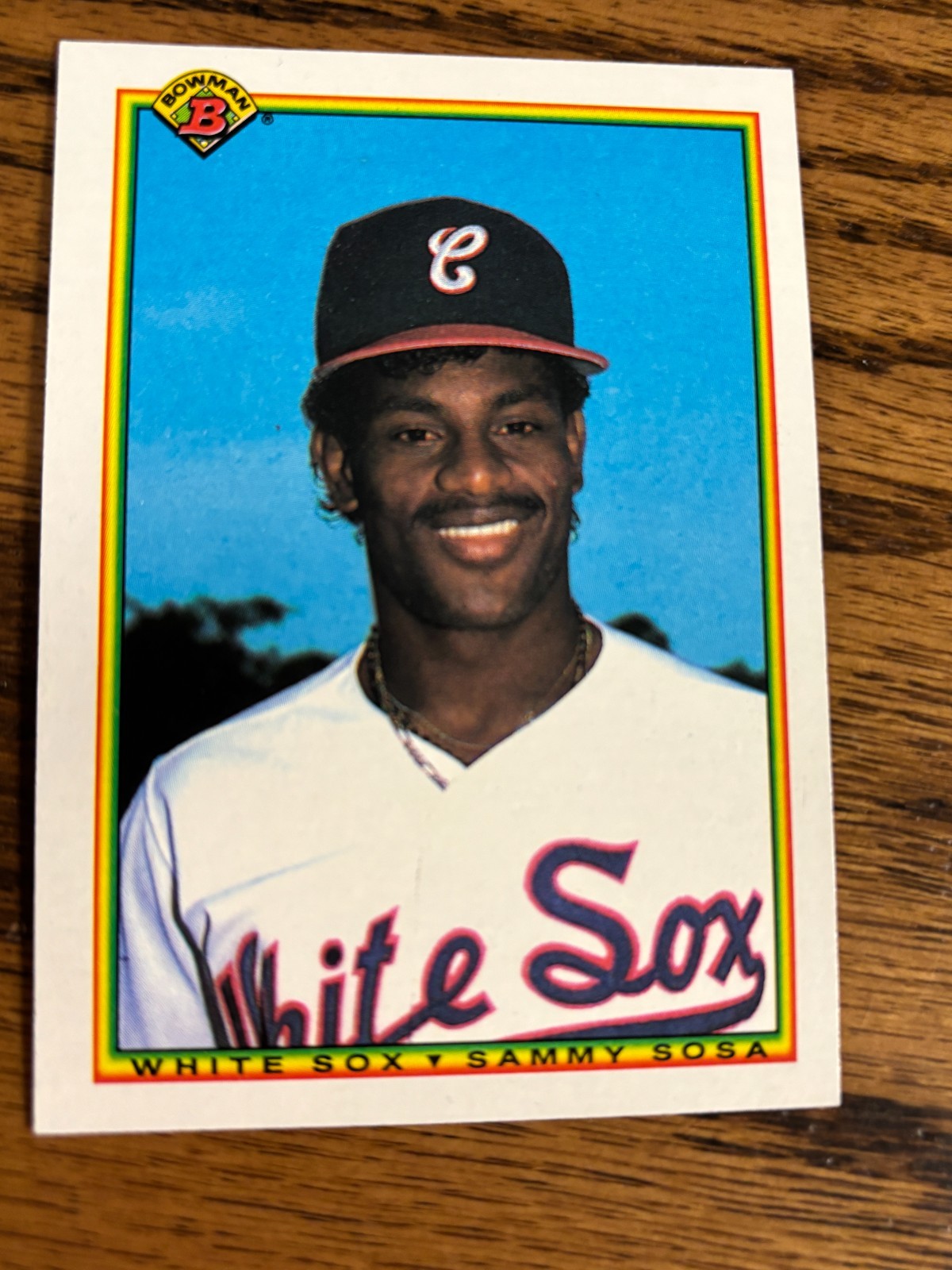 Bowman 1990 RC #312 Sammy Sosa - Chicago White Sox