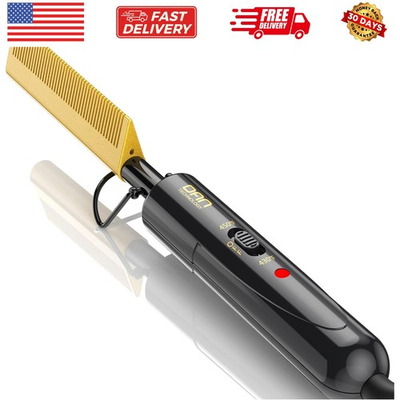 #ad hot Comb Electric for Wigs450℉Small hot Comb for EdgesLow and high Temperat... $30.73