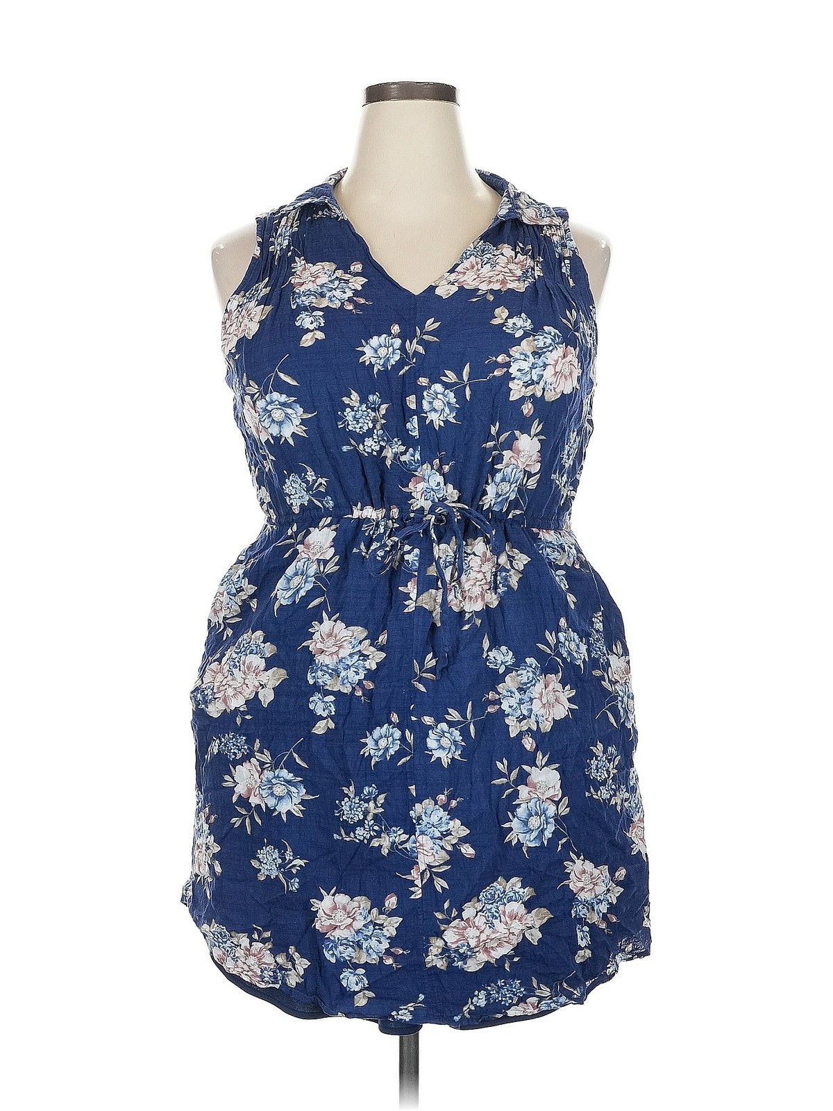 Collective Concepts Women Blue Casual Dress XXL