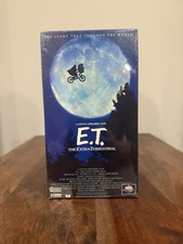 E.T. The Extra-Terrestrial VHS 1995 MCA Universal 77012 - Sealed