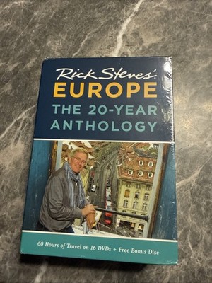Rick Steves' Europe The 20-Year Anthology DVD 17-Disc Set 2019 New Sealed 