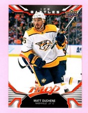 2022-23 Upper Deck MVP Ice Battles #168 Matt Duchene - Nashville Predators
