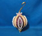 Vintage Sequin Beaded Christmas Ornament — photo 4