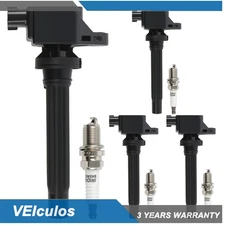 4pcs ignition coils + Iridium Spark Plugs for Suzuki Grand Vitara 06-08 UF562
