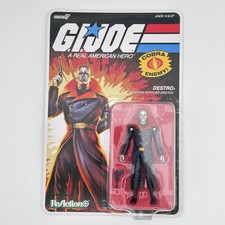 SUPER7 G.I. JOE DESTRO WAVE 5 O-RING FIGURE REACTION MOC - UNPUNCHED