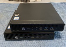 Lot of 6 HP MP9 G2 Retail System, Mini Desktop PC I5 8GB DDR4 128SSD NO OS NICE!