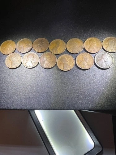wheat pennies 1910,1911,1911d,1912 1912d 1913,1913d 1914, 1915, 1915d 1916,D,S