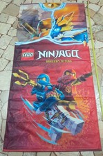 LEGO FLAG STORE DOUBLE FACE BANNER NINJAGO DRAGONS RISING WALL SCROLL!