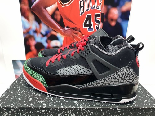 Nike Air Jordan Spizike Low OG Black Red Herren UK 10,5 EUR 45,5 (FQ1759 060) - Bild 8 von 8